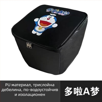 Предна кошница за електрически велосипед, полиестерно влакно, с вътрешна подплата, Jia Ning