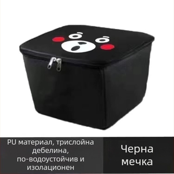 Предна кошница за електрически велосипед, полиестерно влакно, с вътрешна подплата, Jia Ning