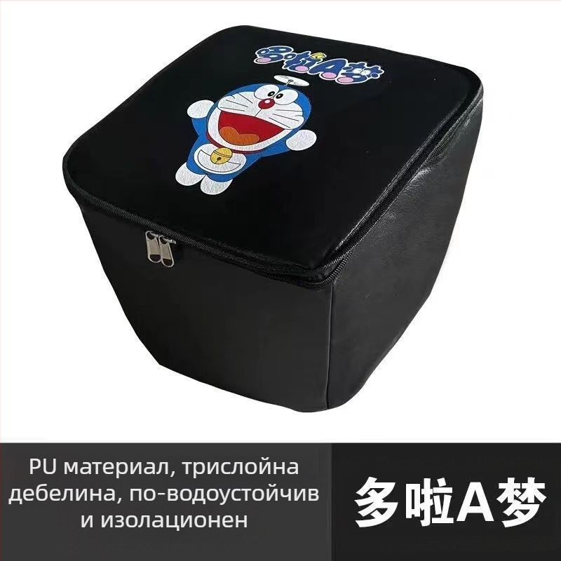 Предна кошница за електрически велосипед, полиестерно влакно, с вътрешна подплата, Jia Ning