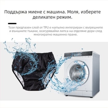 Възрастен миещ се платнен подгузник с регулируеми джобове, водоустойчив и защита срещу странично протичане, PVC материал, клас сигурност B