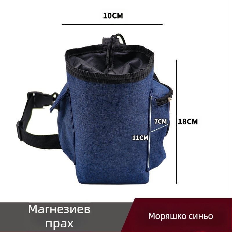Чанта за магнезиев прах – поясна чанта за катерене и боулдъринг, полиестер