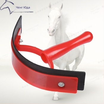 Конска четка, PP пластмасов скребач за изпотяване, 100 броя