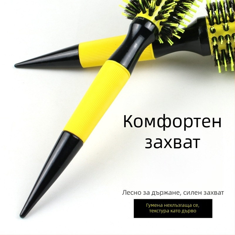 Гребен за къдрене на коса, King Carpenter, ABS с четина и нейлонови влакна, за общо ползване