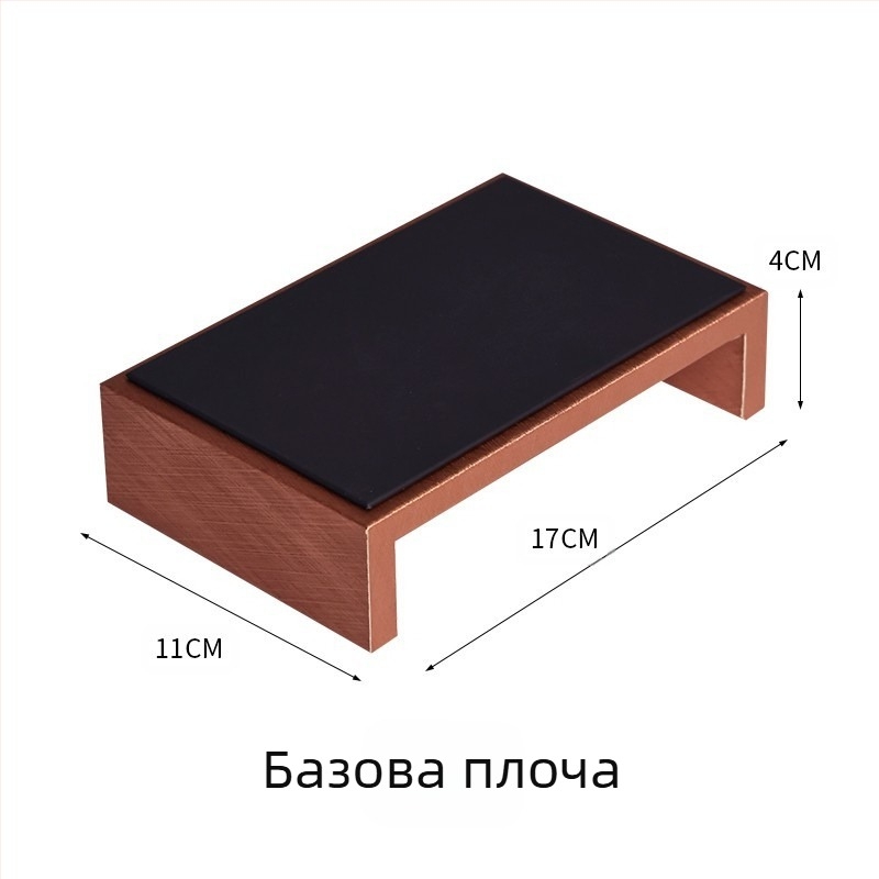 Стелаж за бижута (кожа; стил плитка; печатано лого; възможност за персонализация; Zhongmeida)