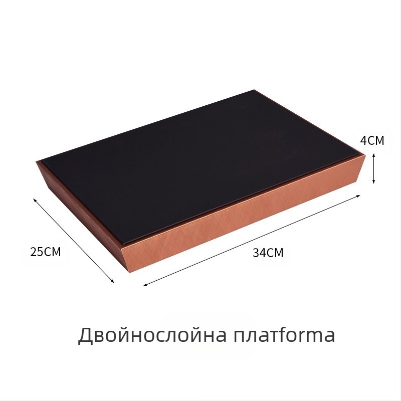 Стелаж за бижута (кожа; стил плитка; печатано лого; възможност за персонализация; Zhongmeida)