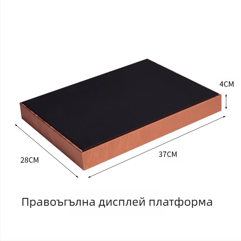 Стелаж за бижута (кожа; стил плитка; печатано лого; възможност за персонализация; Zhongmeida)
