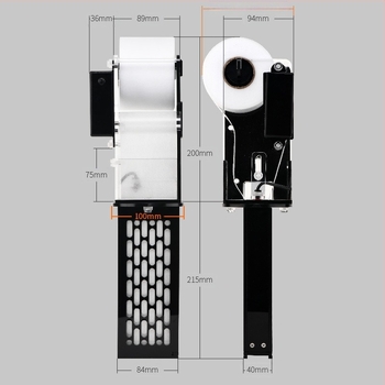 VASTOCEAN Аквариум филтър версия с филтърна торба и рол за филтърна тъкан, автоматично мокро/сухо разделяне, взривозащитена конструкция