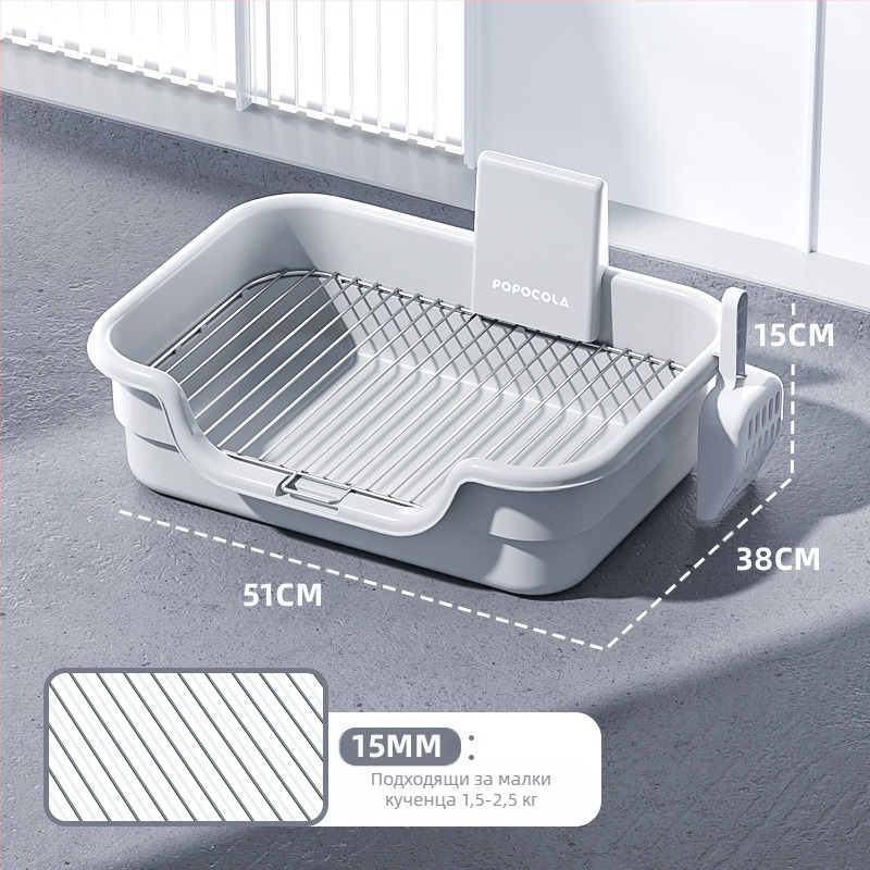 Кучешка тоалетна тава с пластмасова рамка – подходящ подарък