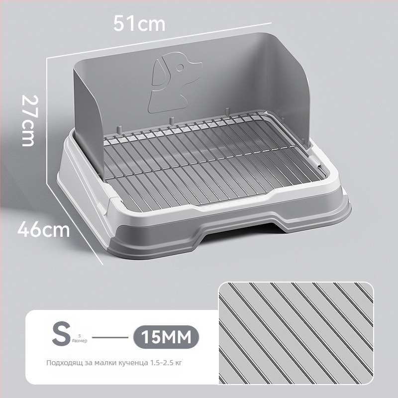 Кучешка тоалетна тава с пластмасова рамка – подходящ подарък