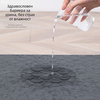 Подложка за кучета за урина — сгъваема, миеща се, абсорбираща и многократно използваема; Марка: Jiaxing Yafu Pet Products