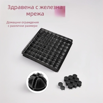 Телена мрежеста ограда за домашни любимци: котешка клетка, кучешка клетка, котешка вила и шкаф за съхранение