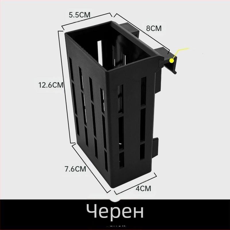 Стенно монтиран аквариумен кош за водни растения – хидропонно засаждане, декоративна водна кошница