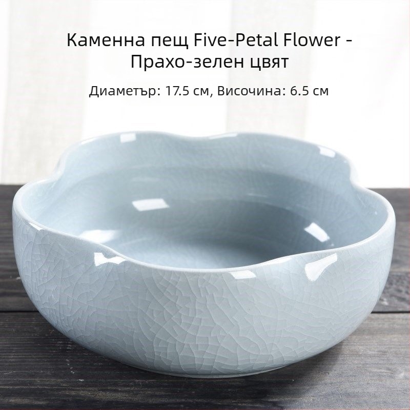 Керамична саксия за цветя — подова употреба, прост стил, домашно градинарство