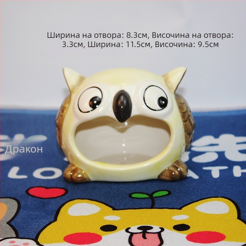 Керамично гнездо за хамстери, иглу-укритие за джуджета хамстери, вътрешна декорация