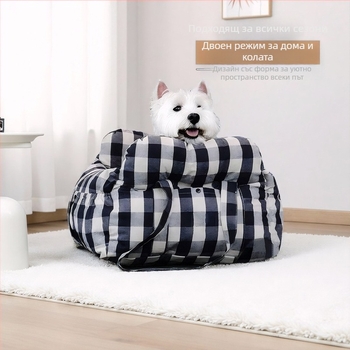 Иta автомобилно кучешко гнездо за кола — плат, Ita марка, произход Гуандун, подходящо за кучета