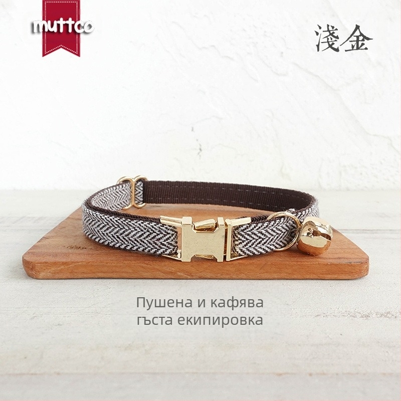 Котешки нашийник и папийонка — полиестер, цветово съвпадение, британски стил, произход Гуандун