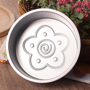 Форма за торта - въглеродна стомана, кръгла, плътно дъно - Yatai - за печива (2023)