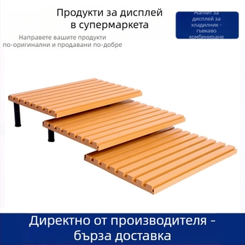 Пластмасова дисплейна дъска за дъното на хладилната витрина на супермаркета; влагозащитна и запазва свежестта на прясното месо; Марка: Other; Материал: Other