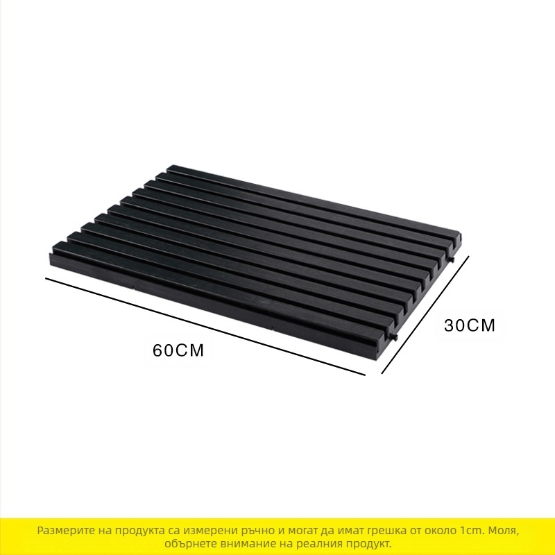 Пластмасова дисплейна дъска за дъното на хладилната витрина на супермаркета; влагозащитна и запазва свежестта на прясното месо; Марка: Other; Материал: Other