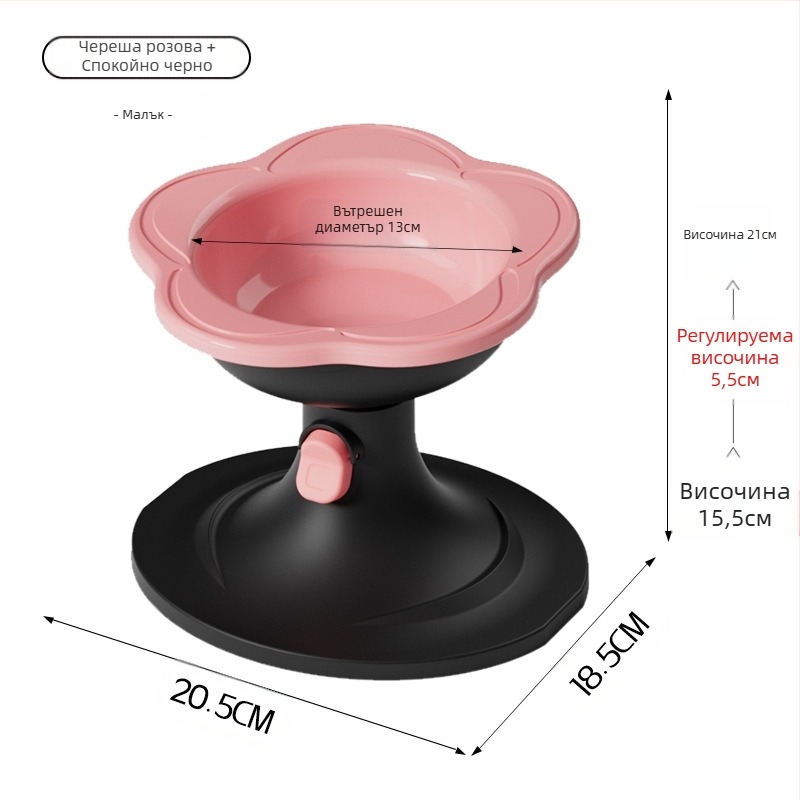 Керамична котешка купа със регулируема височина, устойчива на преобръщане конструкция и широк отвор за лесно пълнене
