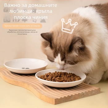 Котешка купа за хранене, ръчно хранене, за котки, аксесоари за домашни любимци