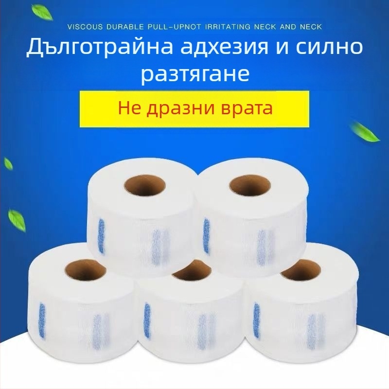 Еднократна хартия за врата за фризьорски салон, предпазна хартия за врата, марка Shengfa, произход Guangzhou, предназначена за употреба във фризьорски салони