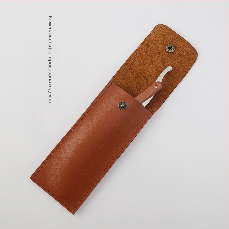 Ръчен сгъваем бръснач за бръснене и подстригване, с едно острие