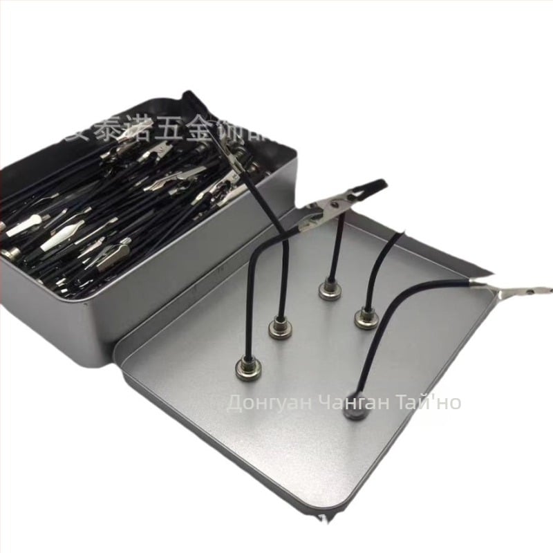 Държач за бележки с магнитна база и аллигатор клип, гъвкав дизайн, железна конструкция, носимост 20, Tylenol