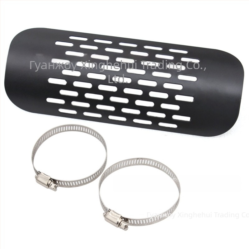 Защита за изпускателната тръба на мотоциклета – антиизгарящ капак, марка TrichTu Mount, модел OTCOVER00427, универсална съвместимост