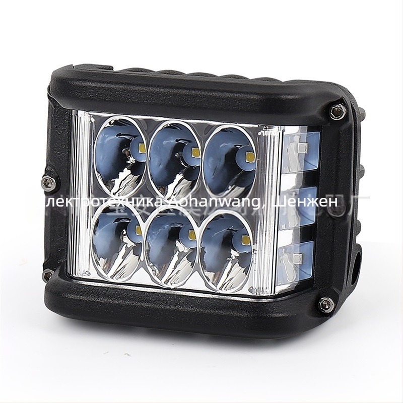 LED работна светлина за офроуд — 36W, 12V, 3000 lm, 6500K, алуминиев корпус, модел OL-1818S