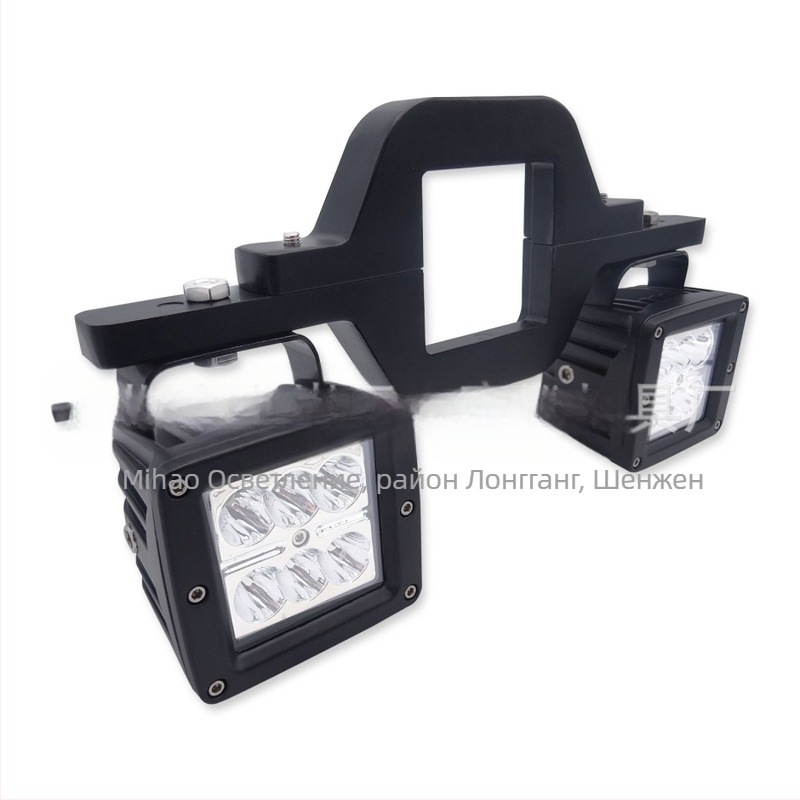 Съвместима със Wrangler скоба за теглич за LED светодиодна работна лампа, 36W, 9–36V, 5000ч, 50000K, алуминий