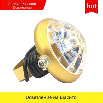LED мъгла фар за камиони - 12-80V, 10W, 1800 lm, авиационен алуминий, универсален