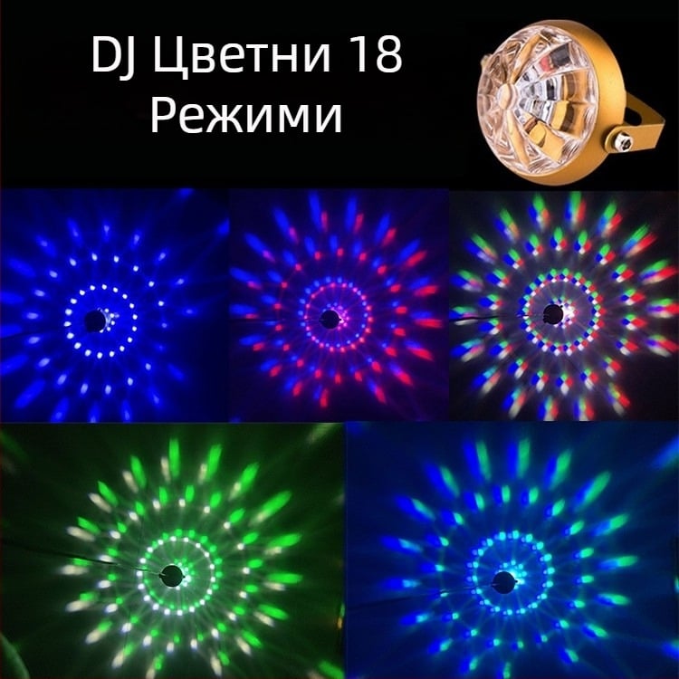 LED мъгла фар за камиони - 12-80V, 10W, 1800 lm, авиационен алуминий, универсален