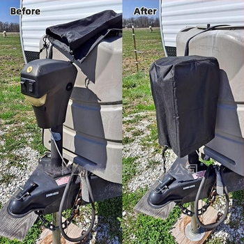 Защитно покритие за теглич на каравана | Oxford плат | Модел HYM128 | прахозащита | персонализирана обработка