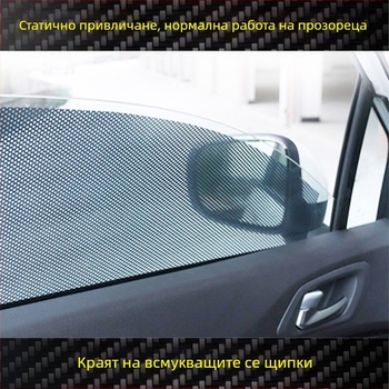 Автомобилен слънцезащитен прозоречен филм със електростатично залепване, термоизолационен филм, универсален модел