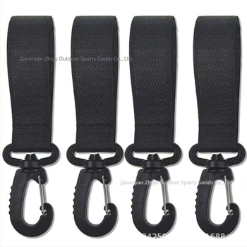 Универсална многофункционална закачалка за детска количка, с Velcro, въртене на 360°, за чанти на майката и бебето