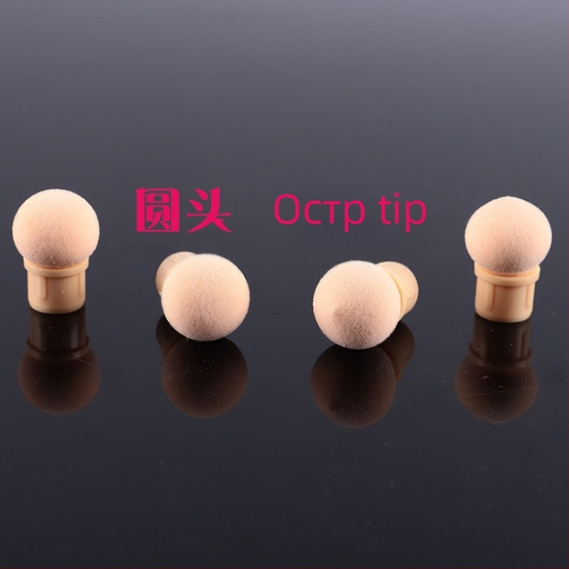 Маникюрна градиентна писалка — двуостра, миещи се и сменяеми върхове, акрилна дръжка, 41,5 g