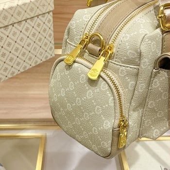 Mikaisi Dumpling Bag – PU чанта в градски стил с капак, цип за затваряне, полиестерна подплата, форма Dumpling