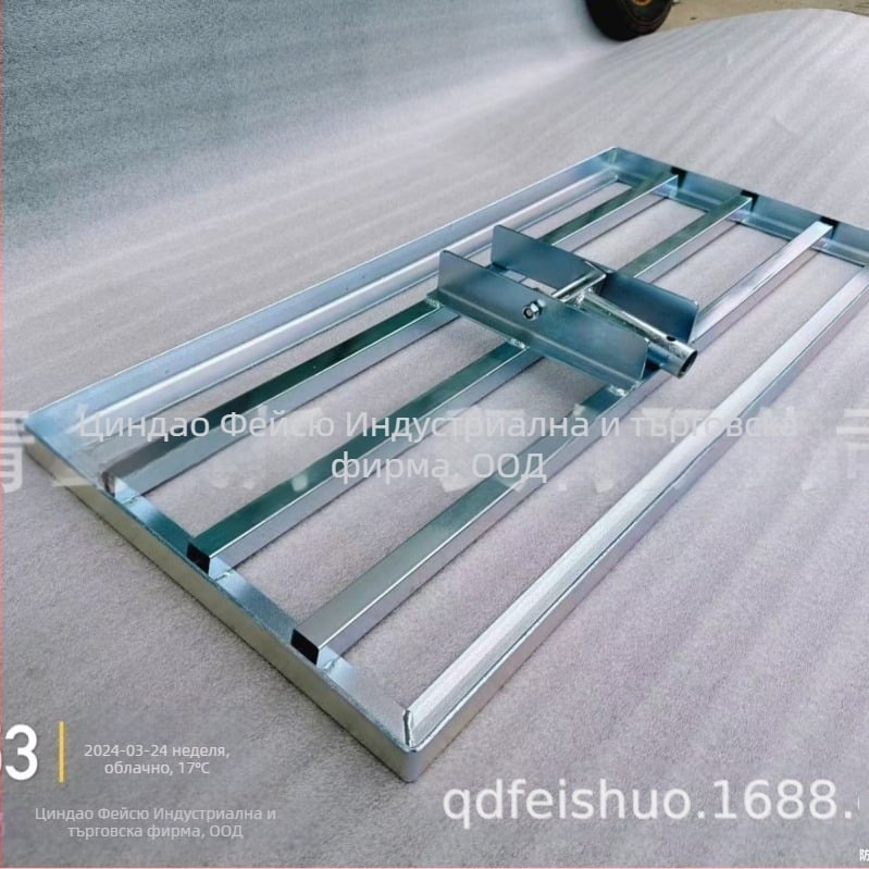 Градински инструмент за изравняване на тревната площ – външен плосък рейк, аграрна обработка на почвата, марка Flying