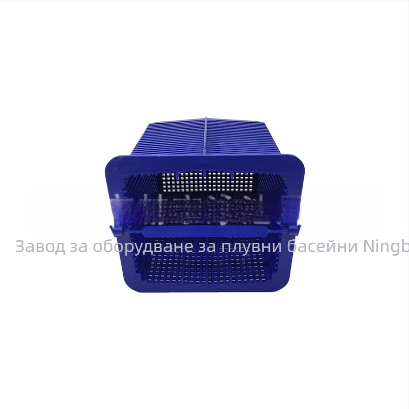 Кошница за скиммер за басейн — резервна филтърна кошница с дръжка за басейнова помпа