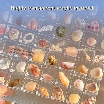 Melting technology акрилна магнитна кутия за показване на черупки