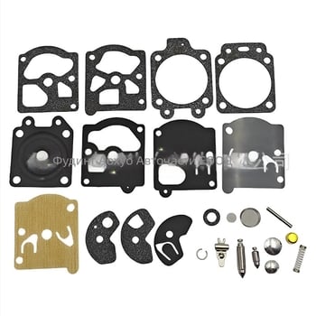 Aohe Walbro-съвместим K10-WAT механичен комплект за ремонт на карбуратора с диафрагми и уплътнения, 24 части