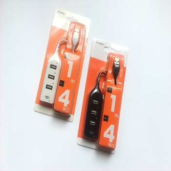 WS USB 2.0 4-портов хъб с външно захранване