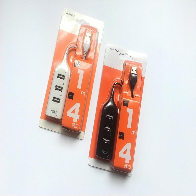 WS USB 2.0 4-портов хъб с външно захранване