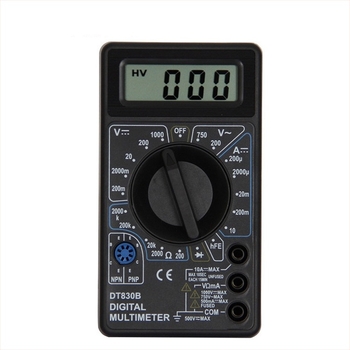 Дигитален мултицет DT830B – настолен мултицет, CE сертифициран, задържане на данни, автоматично изключване, модел 830B