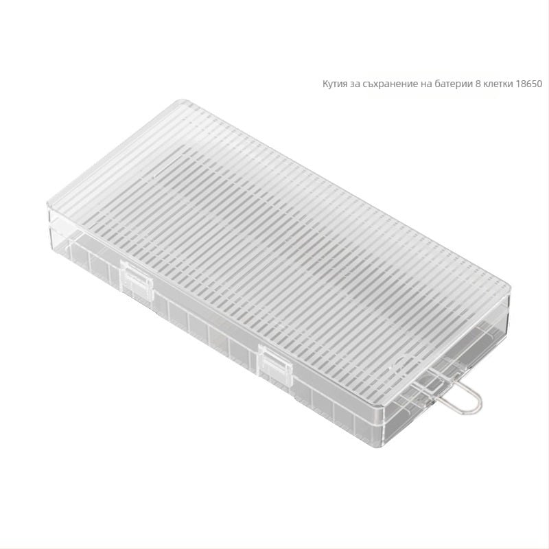 Кутия за батерии 18650, 8-слотова кутия за съхранение, нов материал, марка Yixuan