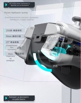 Безжичен Bluetooth USB геймпад – съвместим с PC, телевизор и Nintendo Switch