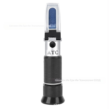ATC 0-80% рефрактометър – преносим ръчен измервател на концентрация, модел THE01504B, точност 0.2, резолюция 1