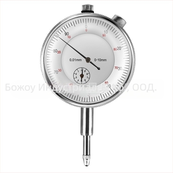 Индикатор с циферблат – набор 0-10 мм, резолюция 0.01 мм, 22 части, механичен комплект с измервателни сонди