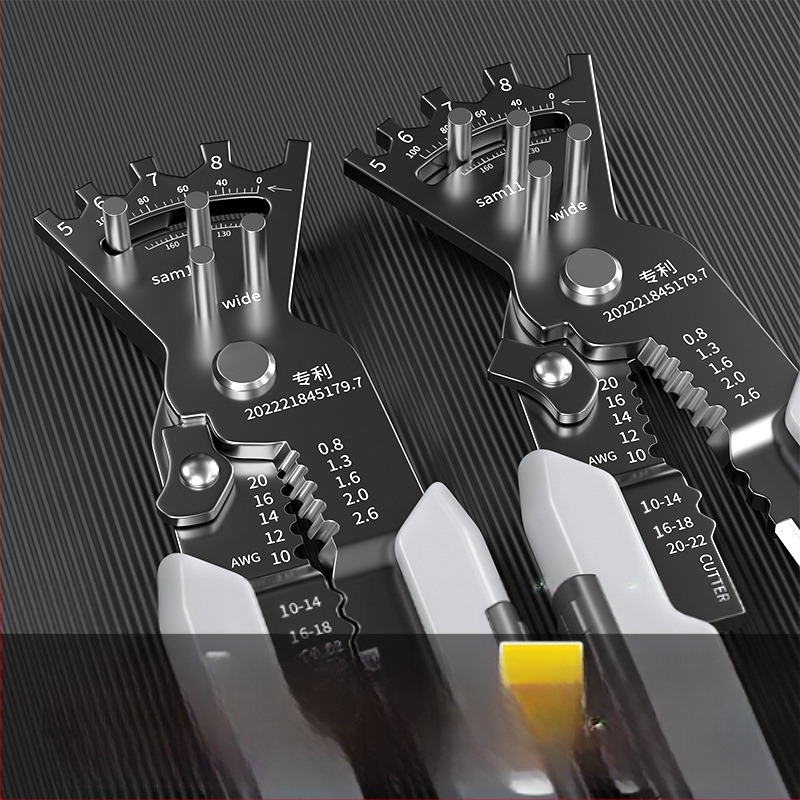 Клещи за отстраняване на изолацията на кабели, електротехнически инструмент, многофункционални клещи, Otis издръжлив